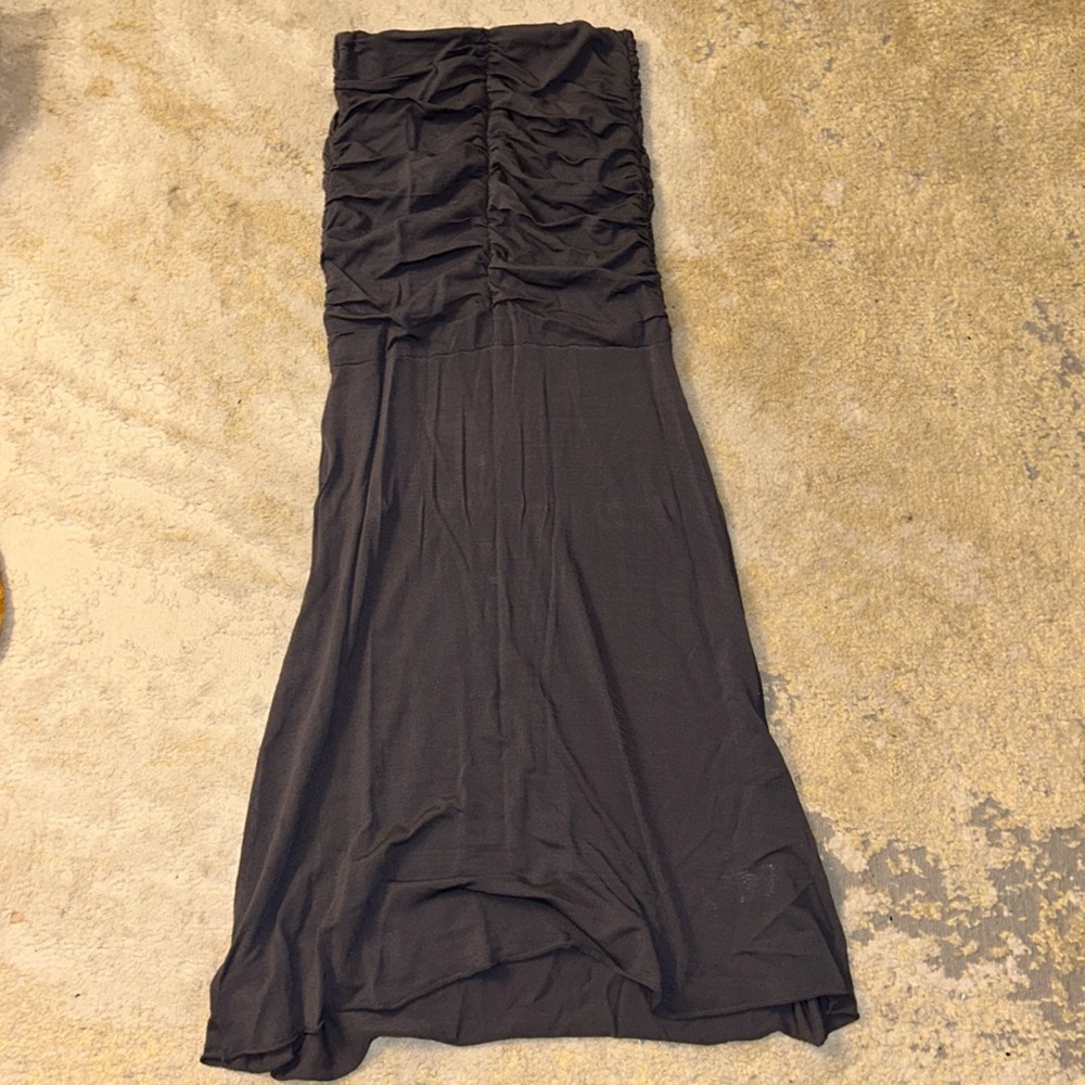 Dark grey Zara long skirt